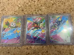 Pokemon 2026 First Partner Illustration Collection Series 1 Promos Set 43-45 - Image 1
