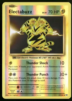 Electabuzz XY - Evolutions 41/108 Reverse Holo Pokemon TCG - Image 1