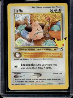 2021 Pokemon SWSH Celebrations Cleffa Classic Collection #20/111 - Image 1