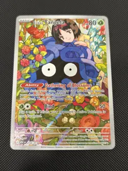 Pokemon Ascended Heroes- Erika's Tangela Illustration Rare (IR) 218/217 - Image 1