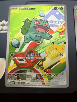 Pokemon TCG First Partner Illustration Collection Series 1 Kanto GEN 1 Starters - Image 2