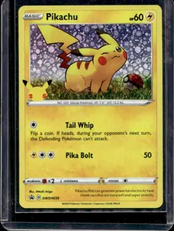 2021 Pokemon 25th Anniversary General Mills Promo Pikachu #SWSH039 - Image 1