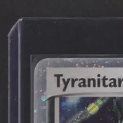 2004 POKEMON POP SERIES 1 #17/17 TYRANITAR EX COSMOS HOLO - Image 3