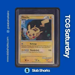 2010 POKEMON HGSS BLACK STAR PROMO #HGSS03 PIKACHU HOLO - Image 1