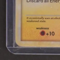 2010 POKEMON HGSS BLACK STAR PROMO #HGSS03 PIKACHU HOLO - Image 4