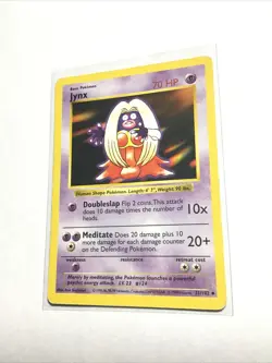 JYNX - 31/102 - Base Set SHADOWLESS - Pokemon Card - HP - Image 1