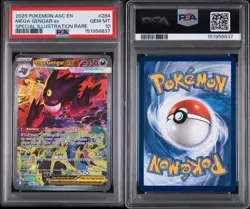 Pokemon 2026 Mega Gengar ex 284/217 SIR Ascended Heroes GEM MINT PSA 10 - Image 3