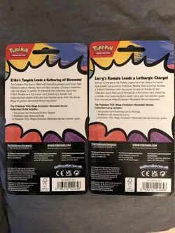 Pokemon Ascended Heroes Blister Bundle Erika Tangela +Larry Komala 2-Pack Sealed - Image 4