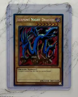 Serpent Night Dragon SRL-EN103 Spell Ruler 25th Anniversary Unlimited Secret - Image 1