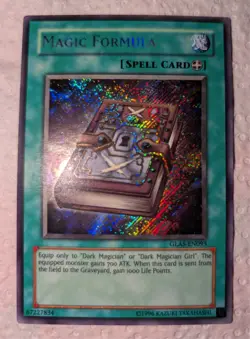 Magic Formula GLAS-EN093 Secret Rare YuGiOh - Image 1