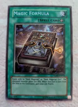 Magic Formula GLAS-EN093 Secret Rare YuGiOh - Image 2