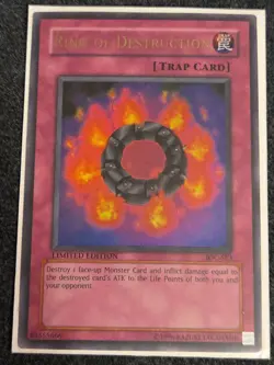 Yu-Gi-Oh Ring Of Destruction IOC-SE3 Limited Edition Ultra Rare LP - Image 1
