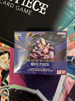One Piece TCG - The Azure Sea's Seven Booster Box (FACTORY SEALED) - Image 1
