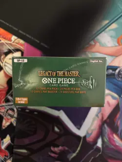ONE PIECE LEGACY OF THE MASTER BOOSTER BOX OP12 24 Packs English Sealed - Image 3