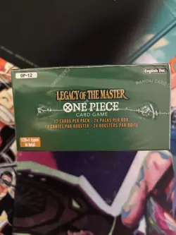 ONE PIECE LEGACY OF THE MASTER BOOSTER BOX OP12 24 Packs English Sealed - Image 5