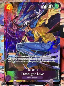 TRAFALGAR LAW - One Piece TCG P-093 - PROMO - Illustration Box Vol. 6 - Image 1