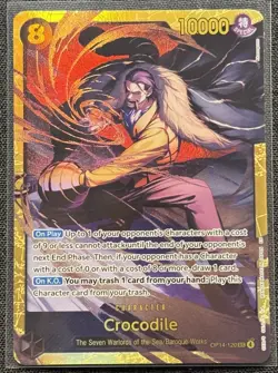 Crocodile OP14-120 Sec One Piece TCG - Image 1