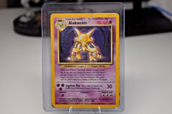 Pokemon TCG Alakazam Base Set 1/102 Holo 1999 Wizards Base Set, Damaged, DMG - Image 1