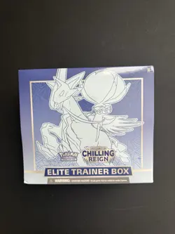 Pokemon TCG Chilling Reign Elite Trainer Box ETB BRAND NEW SEALED - Image 1