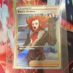 Pokemon Boss's Orders Lysandre TG24/TG30 Lost Origin Ultra Rare Full Art Holo EN - Image 1
