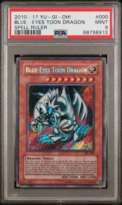 Blue-Eyes Toon Dragon SRL-000 Spell Ruler Unlimited - Image 1