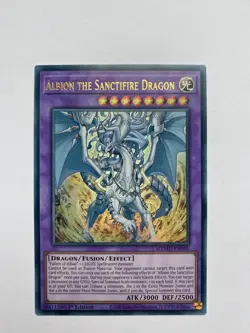YuGiOh - MZMU-EN101 Albion the Sanctifire Dragon - Ultra Rare - Image 1
