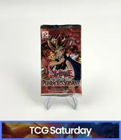 YU-GI-OH! PHARAOH'S SERVANT 1ST EDITION BOOSTER PACK SEALED - Image 1
