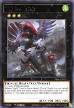 Yugioh! Totem Bird - LED8-EN054 - Rare - 1st Edition Near Mint, English - Image 1