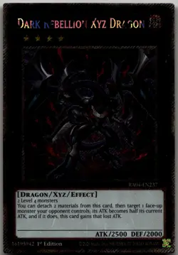 Dark Rebellion Xyz Dragon (Platinum Secret Rare) Platinum Secret Rare Quarter Ce - Image 1