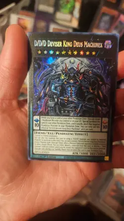 Yugioh! D/D/D Deviser King Deus Machinex - MP23-EN023 - Prismatic Secret Rare - - Image 1