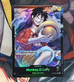 One Piece TCG - Monkey D Luffy - Starter Deck 8 - ST08-001 - English - Image 1