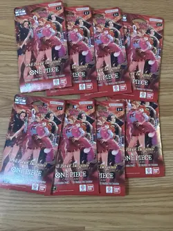 One Piece Heroines Ep-03 Sleeved Blister Packs X8 Tcg Bandai Factory Sealed 💎 - Image 2