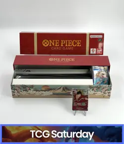 ONE PIECE TCG 1ST YEAR ANNIV SET ENGLISH EDITION SEALED WITH ACCESSORIES W/O BOX - Image 2