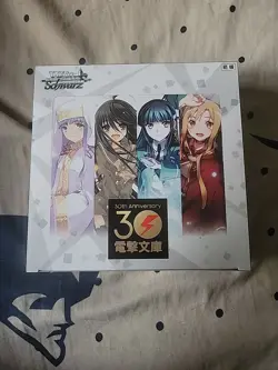 Japanese Weiss Schwarz Dengeki Bunko Booster Box 30th Anniversary #6 - Image 1