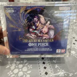 One Piece Card Game The Azure Sea's Seven Booster Box OP14 with case - Image 1