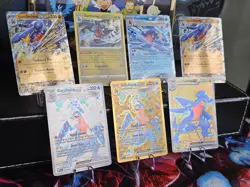 GARCHOMP Pokemon TCG 7 Card Lot🌟 GOLD EX #260 FULL ART EX 219 Cynthia's 215 104 - Image 2
