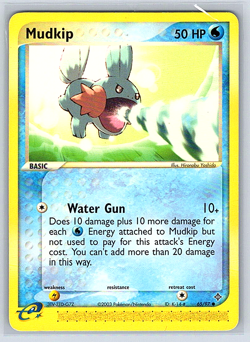Mudkip 65/97 Dragon NM/LP Pokemon Card - Image 1