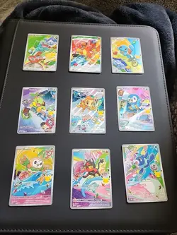 Pokemon TCG First Partner ILLUSTRATION COLLECTION 9 CARD SET - Series 1 Promo - Image 1