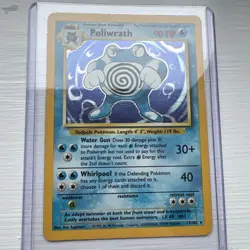 Poliwrath 13/102 Base Set Holo Rare Pokemon Card WOTC 1999 Vintage - Image 1
