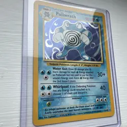 Poliwrath 13/102 Base Set Holo Rare Pokemon Card WOTC 1999 Vintage - Image 4