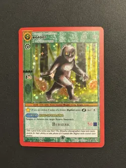 MetaZoo Bigfoot 1st Edition Full Holo Cryptid Nation 4/159 (NM) Trading Card - Image 1