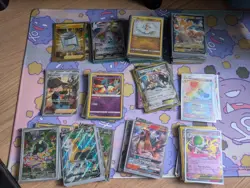 Pokemon card bundle - Around 190 cards: V & EX & VMAX & VSTAR & Full Art & Mega - Image 1