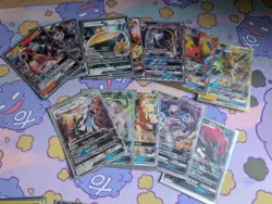 Pokemon card bundle - Around 190 cards: V & EX & VMAX & VSTAR & Full Art & Mega - Image 2