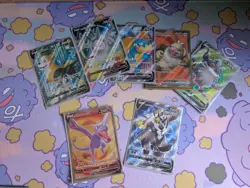 Pokemon card bundle - Around 190 cards: V & EX & VMAX & VSTAR & Full Art & Mega - Image 4