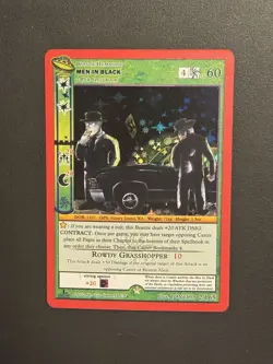 Men In Black 2/165 MetaZoo UFO 1st Edition Full Holo Foil Card NM (Dark Variant) - Image 1
