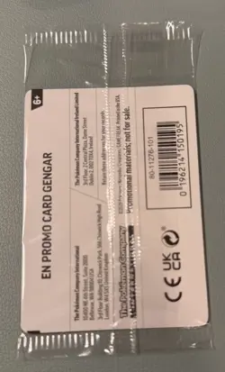 Pokemon TCG Gengar 050/088 Promo Sealed Stamped Gamestop Promo Card - Image 2