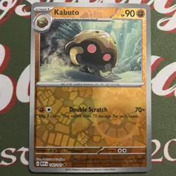 Kabuto Reverse Holo 140/165 Scarlet & Violet 151 Pokemon Card NM Pack Fresh - Image 2