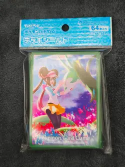 Rosa & Serperior Pokemon Center Card Sleeves (64, New - Sealed) - Image 1