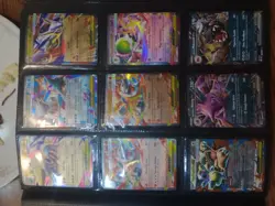 Pokemon Card Collection Binder Alt Arts Full Arts Illustration Rare Shinys - Image 1