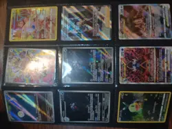 Pokemon Card Collection Binder Alt Arts Full Arts Illustration Rare Shinys - Image 2